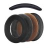 Leather Flannel Earpads Ear Cushion Cover Headband for Sennheiser HD380 G4ME Zero Game Zero Headphone