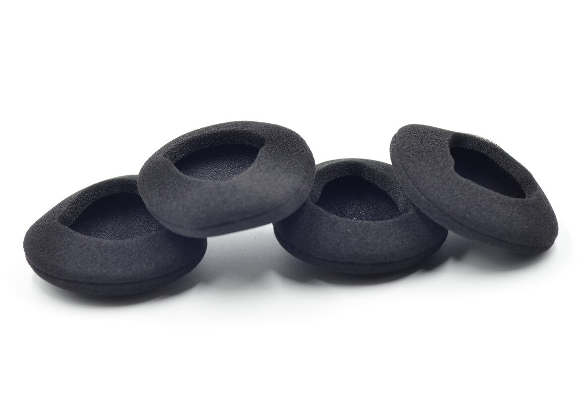 Headphone Replacement Earpads 80x65mm Car Wireless Infrared Earphone Cover Earpads Sponge Pad Cushion Ear Cap 1 Pair