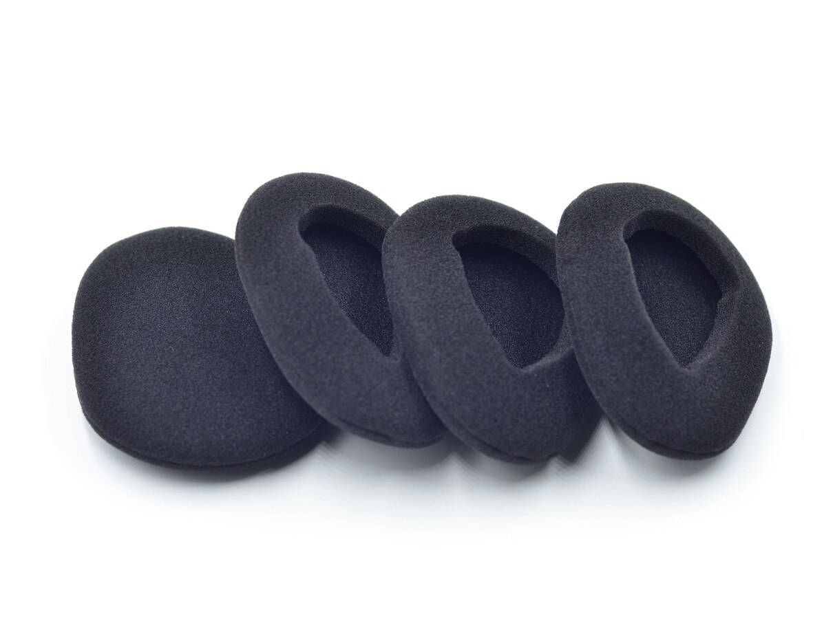 Headphone Replacement Earpads 80x65mm Car Wireless Infrared Earphone Cover Earpads Sponge Pad Cushion Ear Cap 1 Pair