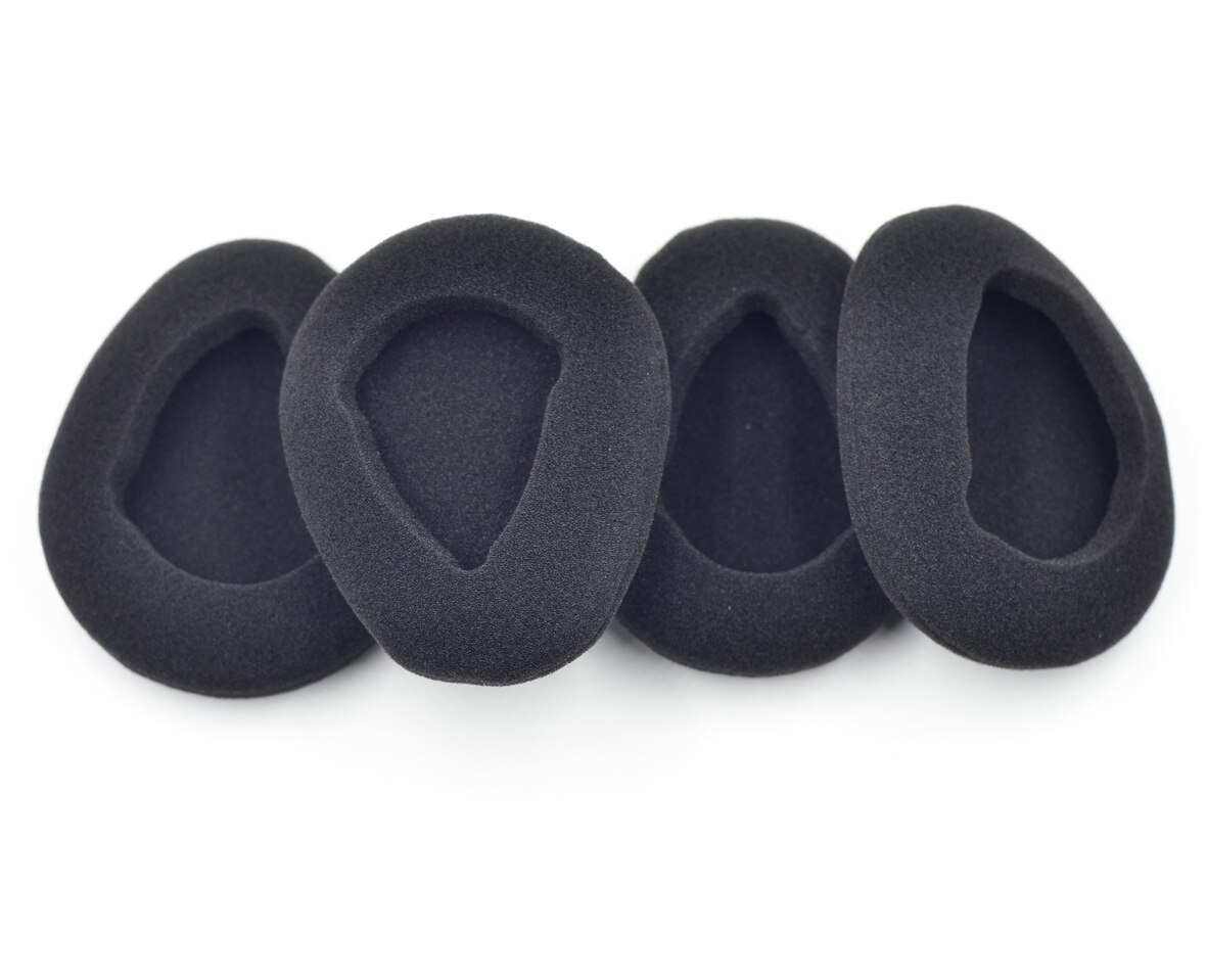 Headphone Replacement Earpads 80x65mm Car Wireless Infrared Earphone Cover Earpads Sponge Pad Cushion Ear Cap 1 Pair