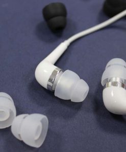 Alternative view of 5 Pairs Two Layer Silicone Eartips, Earphone Earbud Tips Earbuds Earplug Ear Pads Cushion for Most In-ear Earphone