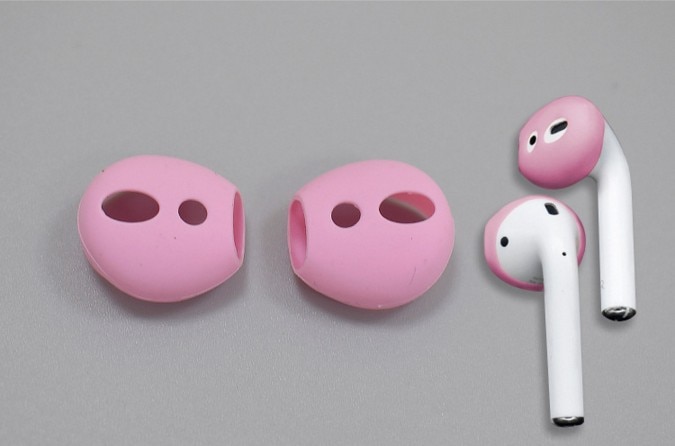 4 Pairs For Apple airpods Pro 1 2 Ear Tips Replacement Ear Pads Ultrathin Silicone Earbuds Covers for air pods earphone Case