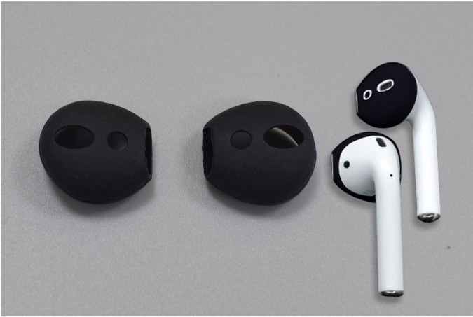 4 Pairs For Apple airpods Pro 1 2 Ear Tips Replacement Ear Pads Ultrathin Silicone Earbuds Covers for air pods earphone Case