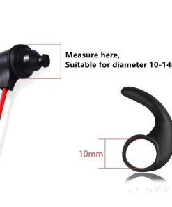 Alternative view of 6Pcs Silicone Earbuds Ear Hooks for Huawei Freelace, Anti Slip Earhooks Ear Tips for Kugou M1 K1 M2 Earphone