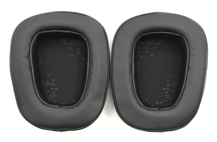 Foam Ear Pads,Protein Leather Headphone Replacement ,Ear Cushions Headbands for Logitech G633 G933 G933S Gaming Headset Earpads