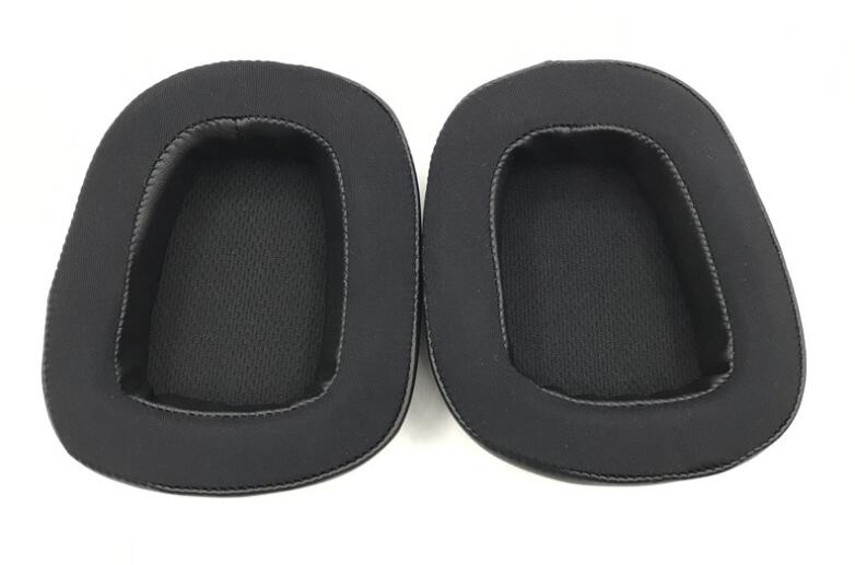 Foam Ear Pads,Protein Leather Headphone Replacement ,Ear Cushions Headbands for Logitech G633 G933 G933S Gaming Headset Earpads