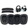Foam Ear Pads,Protein Leather Headphone ,Ear Cushions Headbands for Logitech G633 G933 G933S Gaming Headset Earpads
