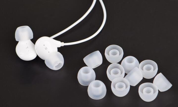 50Pcs Silicone Ear Tips, Ear Buds, Earphone Replacement Ear Pads Covers for Xiaomi Most In-ear Earphone Accessories