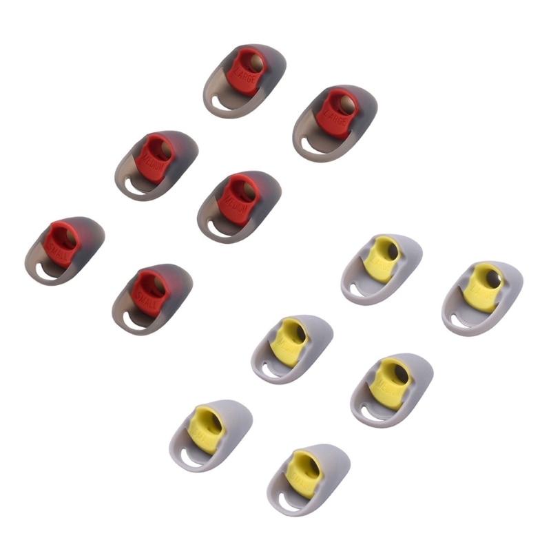 3pair Silicone In-Ear Earphone Covers Cap Earbud Tips Replacement for HyperX Cloud Earbuds Headset Earplug Ear pads Eartips