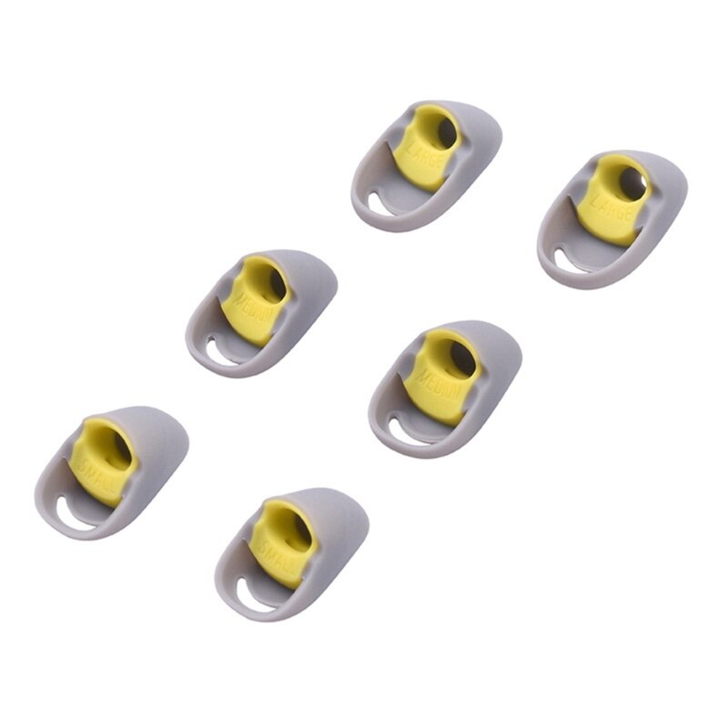 3pair Silicone In-Ear Earphone Covers Cap Earbud Tips Replacement for HyperX Cloud Earbuds Headset Earplug Ear pads Eartips