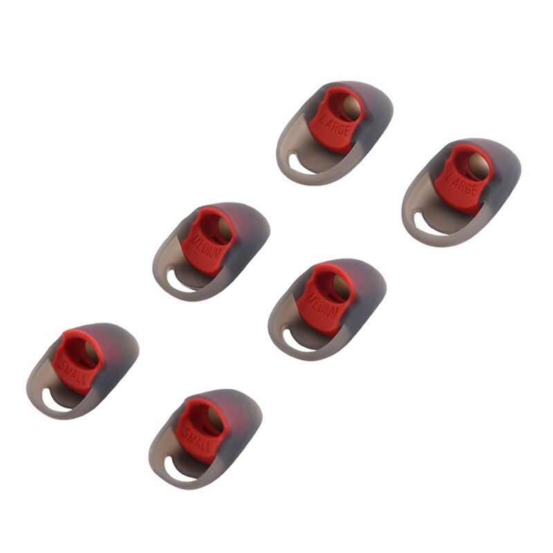 3pair Silicone In-Ear Earphone Covers Cap Earbud Tips Replacement for HyperX Cloud Earbuds Headset Earplug Ear pads Eartips