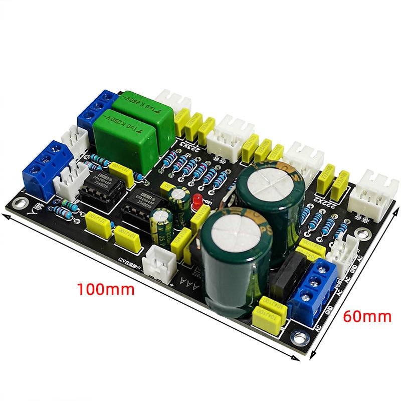 SOTAMIA Amplificador Tone Preamp Audio Board OPA2604 NE5532 OP AMP Tuning Pre Amplifier For Speaker Sound Power Amplifiers