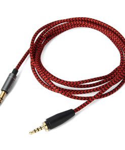 Alternative view of Stereo Audio Cable Braid Tangle-Free Cord for Sennheiser Urbanite On-Ear XL Wireless Over-Ear Headphones