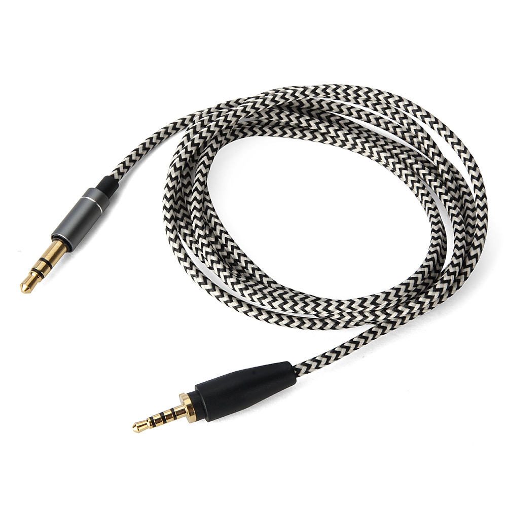 Replacement Stereo Audio Cable Upgrade Braid Tangle-Free Cord for Sennheiser Urbanite On-Ear XL Wireless Over-Ear Headphones Replacement Stereo Audio Cable Upgrade Braid Tangle-Free Cord for Sennheiser Urbanite On-Ear XL Wireless Over-Ear Headphones