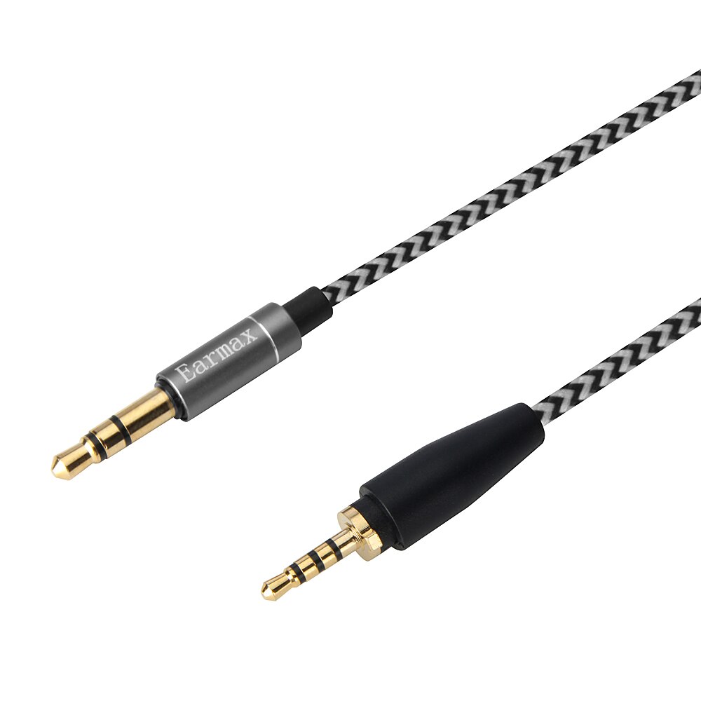 Replacement Stereo Audio Cable Upgrade Braid Tangle-Free Cord for Sennheiser Urbanite On-Ear XL Wireless Over-Ear Headphones Replacement Stereo Audio Cable Upgrade Braid Tangle-Free Cord for Sennheiser Urbanite On-Ear XL Wireless Over-Ear Headphones