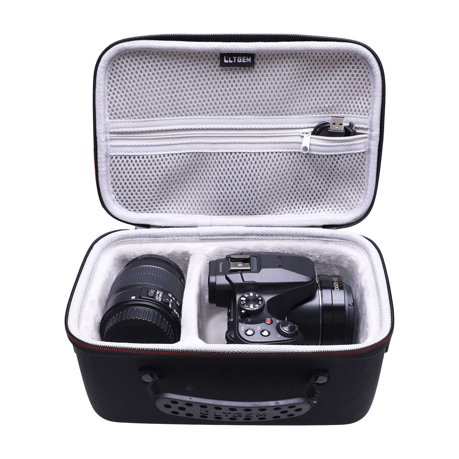 EVA Hard Case for Panasonic LUMIX FZ80 4K Digital Camera - Travel Protective Carrying Storage Bag EVA Hard Case for Panasonic LUMIX FZ80 4K Digital Camera - Travel Protective Carrying Storage Bag