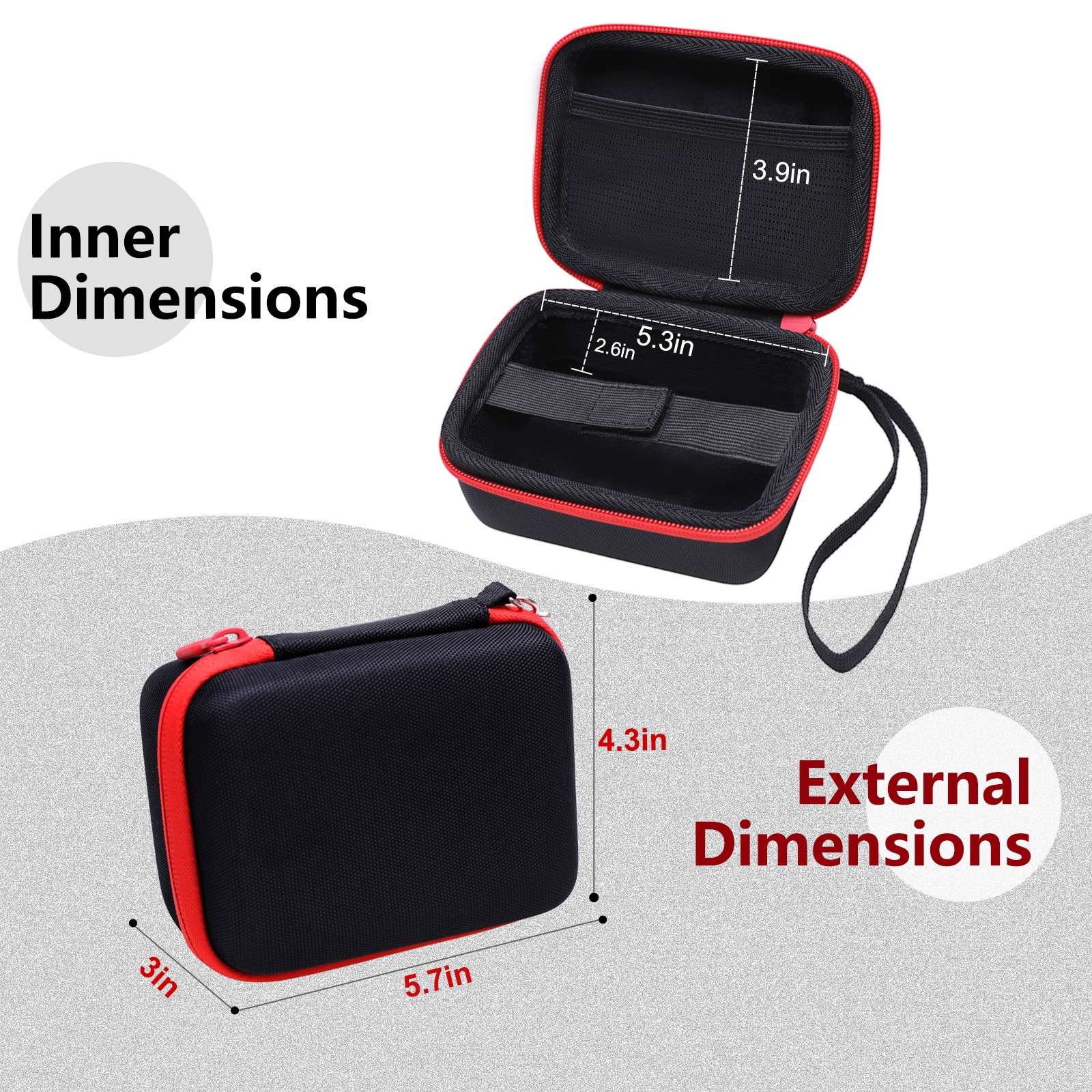 EVA Hard Case for Zoom F3 Professional Field Recorder - Travel Protective Carrying Storage Bag EVA Hard Case for Zoom F3 Professional Field Recorder - Travel Protective Carrying Storage Bag