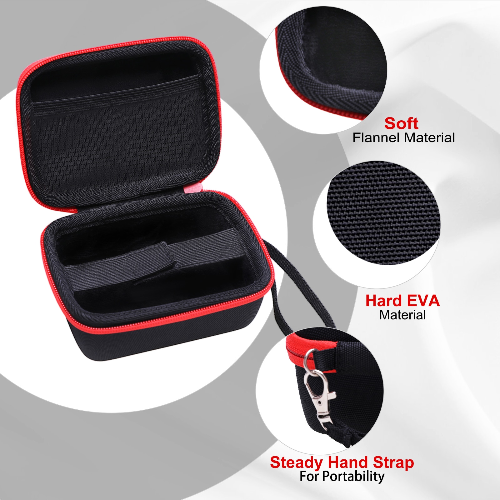 EVA Hard Case for Zoom F3 Professional Field Recorder - Travel Protective Carrying Storage Bag EVA Hard Case for Zoom F3 Professional Field Recorder - Travel Protective Carrying Storage Bag