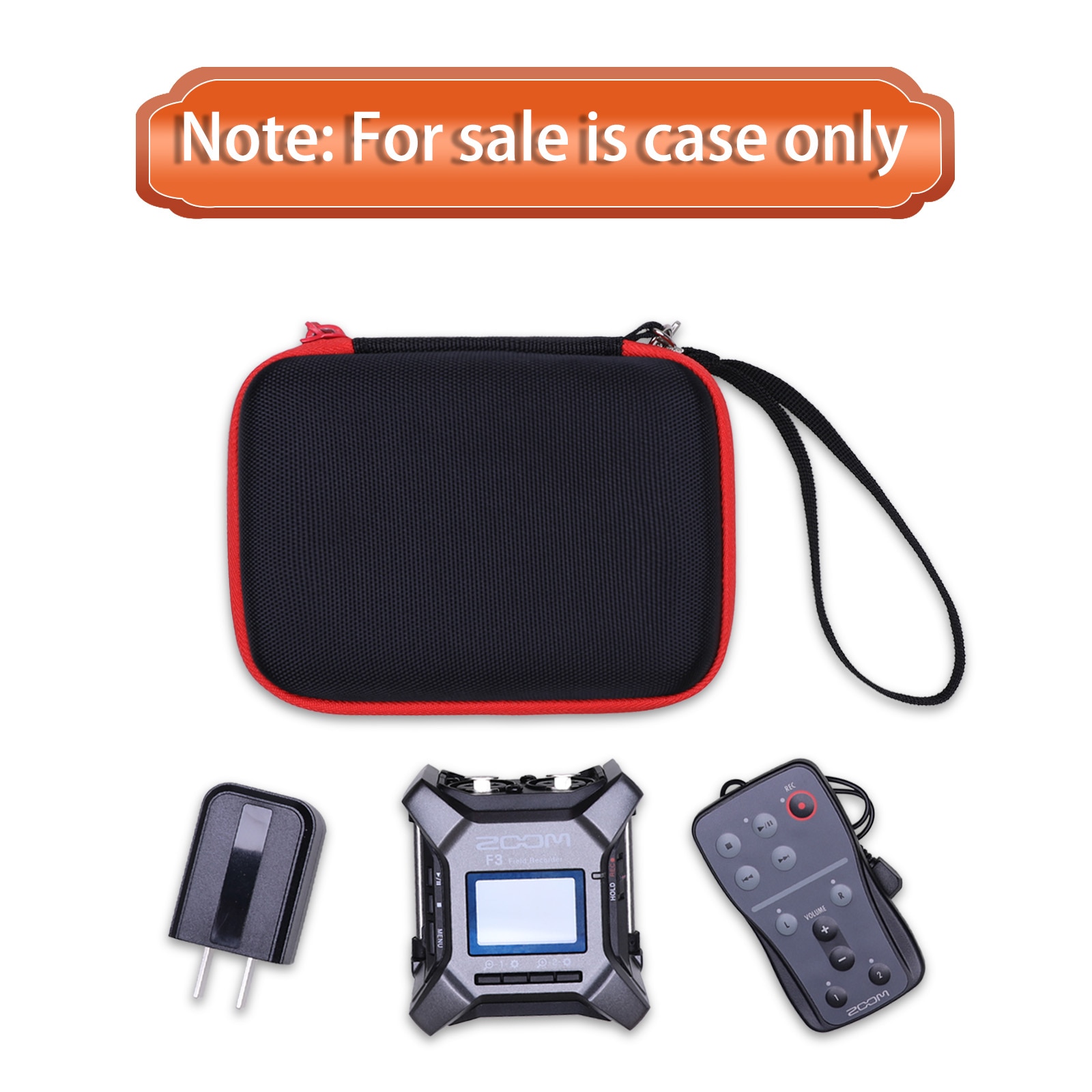EVA Hard Case for Zoom F3 Professional Field Recorder - Travel Protective Carrying Storage Bag EVA Hard Case for Zoom F3 Professional Field Recorder - Travel Protective Carrying Storage Bag