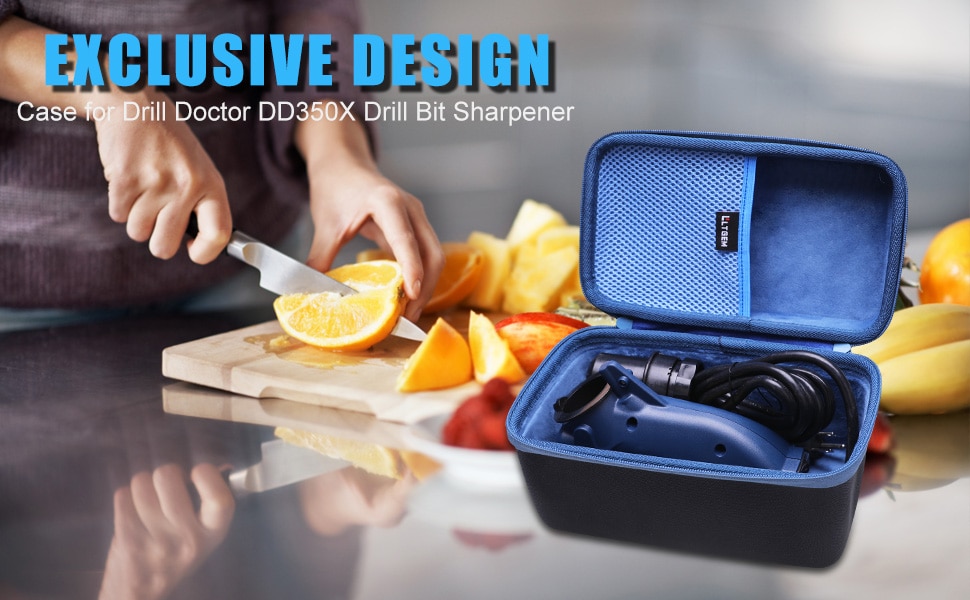 EVA Hard Storage Case for Drill Doctor DD350X Drill Bit Sharpener - Protective Carrying Bag EVA Hard Storage Case for Drill Doctor DD350X Drill Bit Sharpener - Protective Carrying Bag