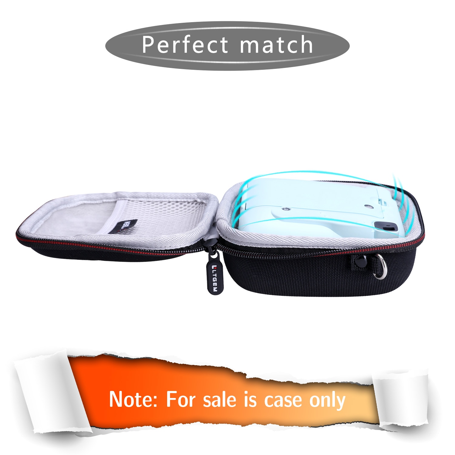 Waterproof EVA Hard Case for Fuji Instax Mini 8-11 Instant Camera ICE Blue Waterproof EVA Hard Case for Fuji Instax Mini 8-11 Instant Camera ICE Blue