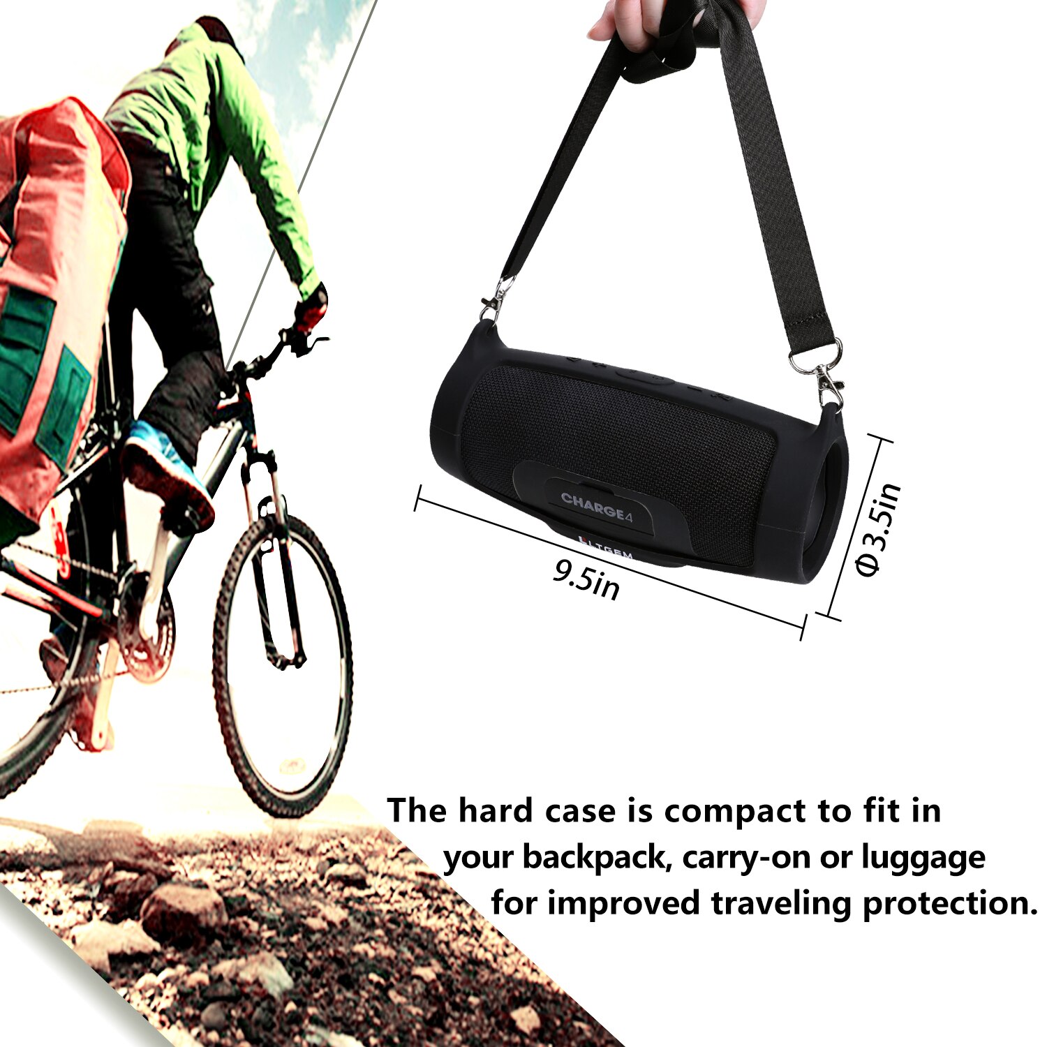Shockproof Silica Gel Case for JBL Charge 4 Shockproof Silica Gel Case for JBL Charge 4
