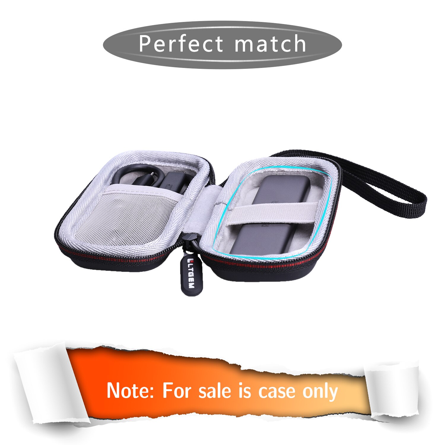 Black EVA Hard Case for RAVPower Mini External SSD Hard Drive Black EVA Hard Case for RAVPower Mini External SSD Hard Drive