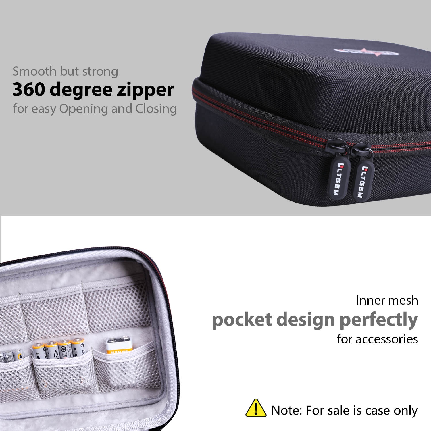 Waterproof EVA Hard Case For AA AAA AAAA 9V&1.5V,With Battery Tester BT-168 Waterproof EVA Hard Case For AA AAA AAAA 9V&1.5V,With Battery Tester BT-168