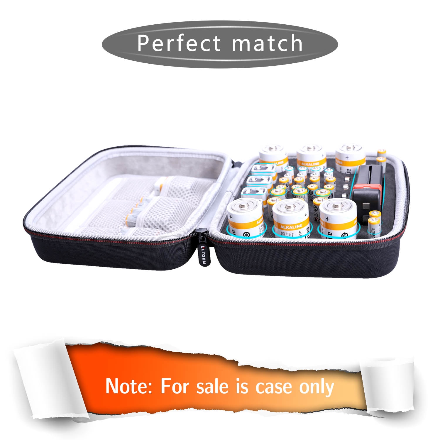 Waterproof EVA Hard Case For AA AAA AAAA 9V&1.5V,With Battery Tester BT-168 Waterproof EVA Hard Case For AA AAA AAAA 9V&1.5V,With Battery Tester BT-168