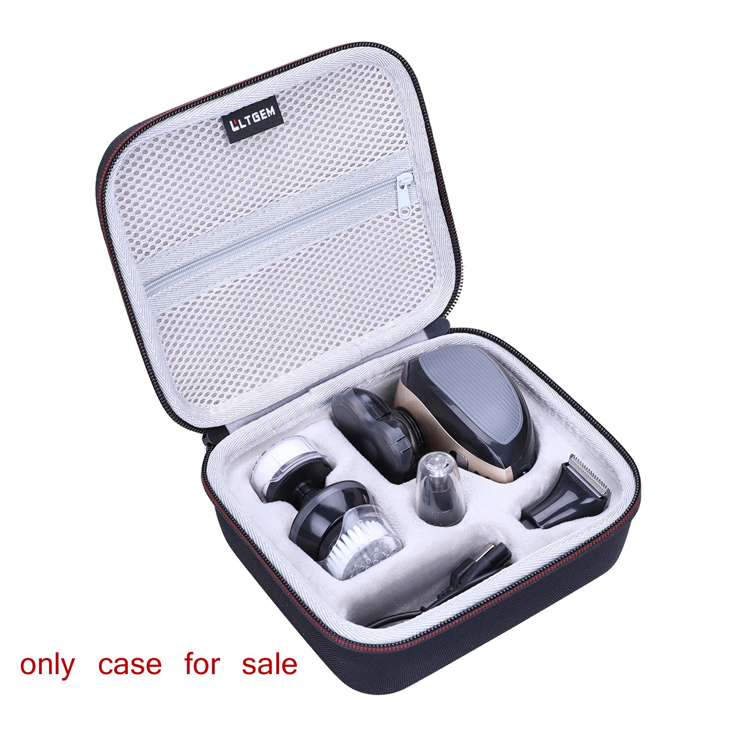 Waterproof EVA Hard Case for Electric Razor for Men Head Shaver for Bald Men Grooming Kit 5 in 1 Wet Dry Rotary Shavers Waterproof EVA Hard Case for Electric Razor for Men Head Shaver for Bald Men Grooming Kit 5 in 1 Wet Dry Rotary Shavers