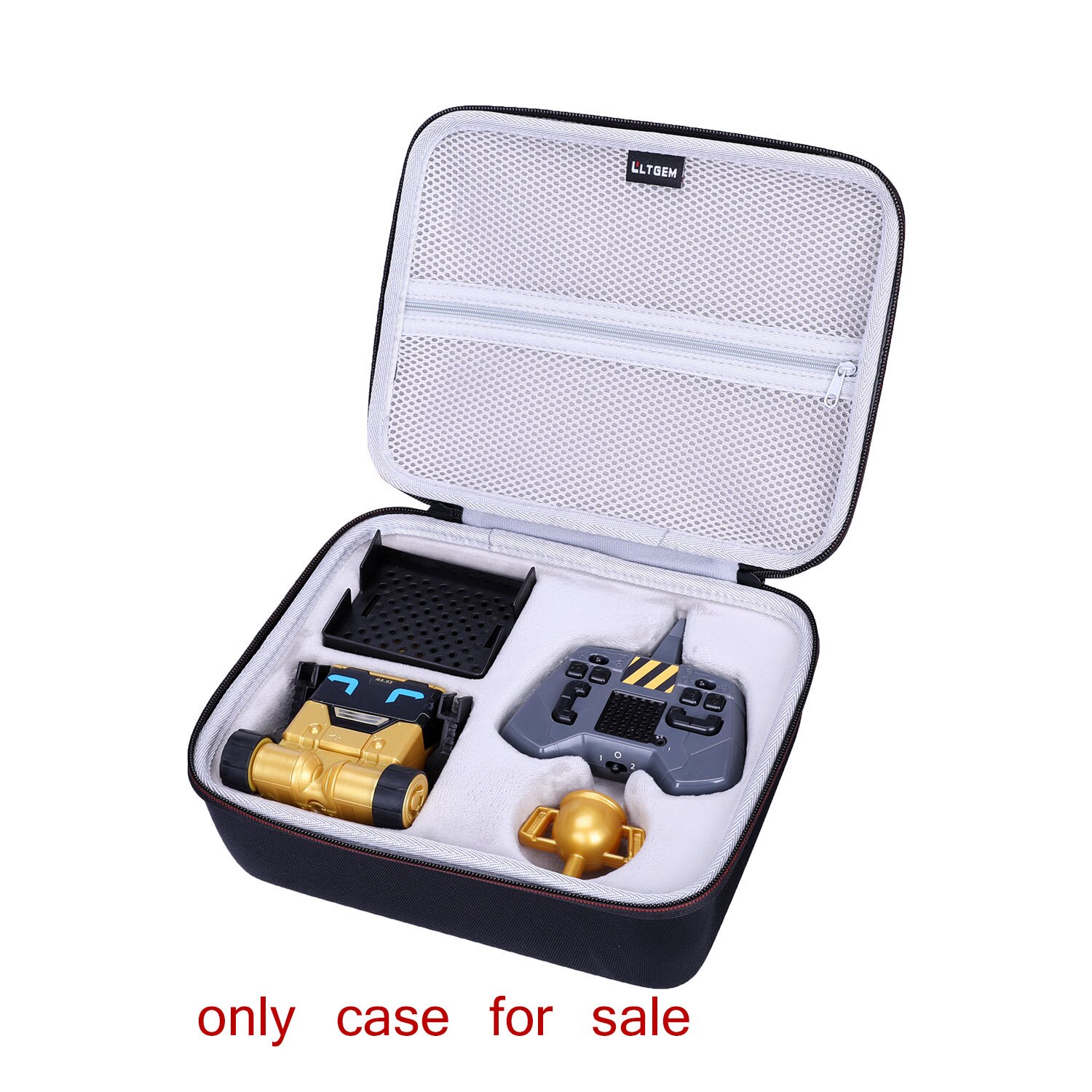 EVA Hard Case for Really Rad Robots-Mibro Gold-Plays,Talks,and Pranks EVA Hard Case for Really Rad Robots-Mibro Gold-Plays,Talks,and Pranks