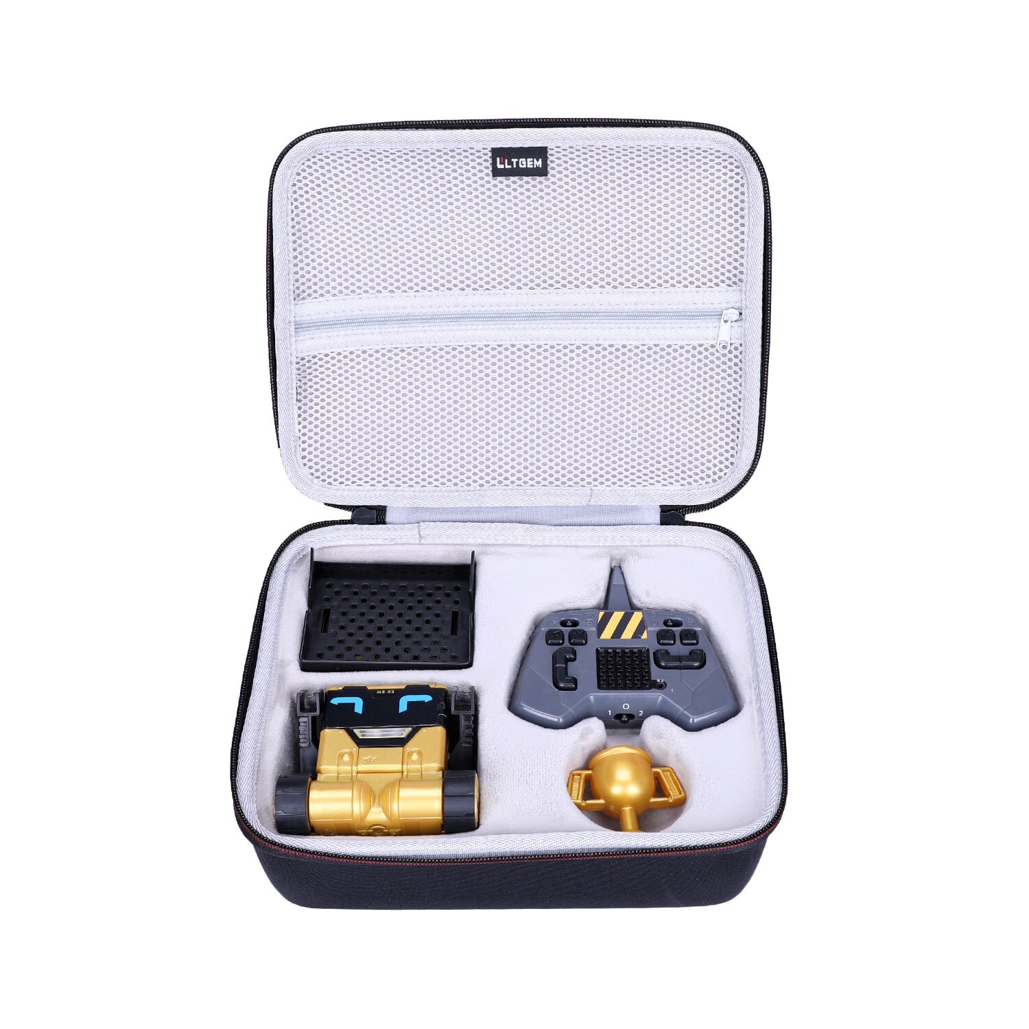 EVA Hard Case for Really Rad Robots-Mibro Gold-Plays,Talks,and Pranks EVA Hard Case for Really Rad Robots-Mibro Gold-Plays,Talks,and Pranks