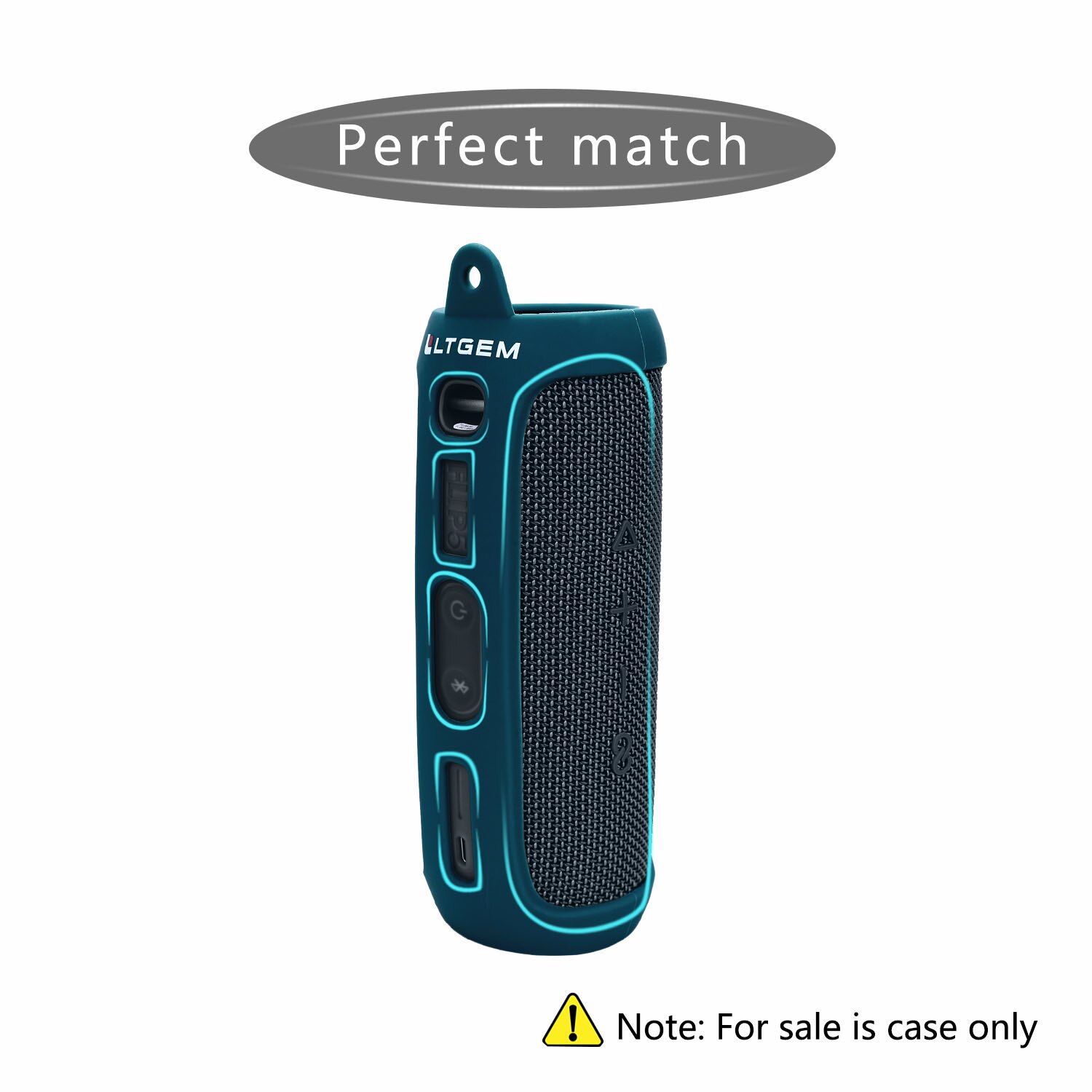 Silicone Case for JBL Flip 5 Waterproof Portable Bluetooth Speaker Silicone Case for JBL Flip 5 Waterproof Portable Bluetooth Speaker