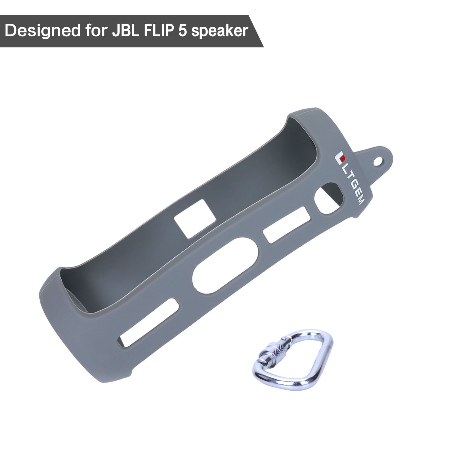 Silicone Case for JBL Flip 5 Waterproof Portable Bluetooth Speaker Silicone Case for JBL Flip 5 Waterproof Portable Bluetooth Speaker
