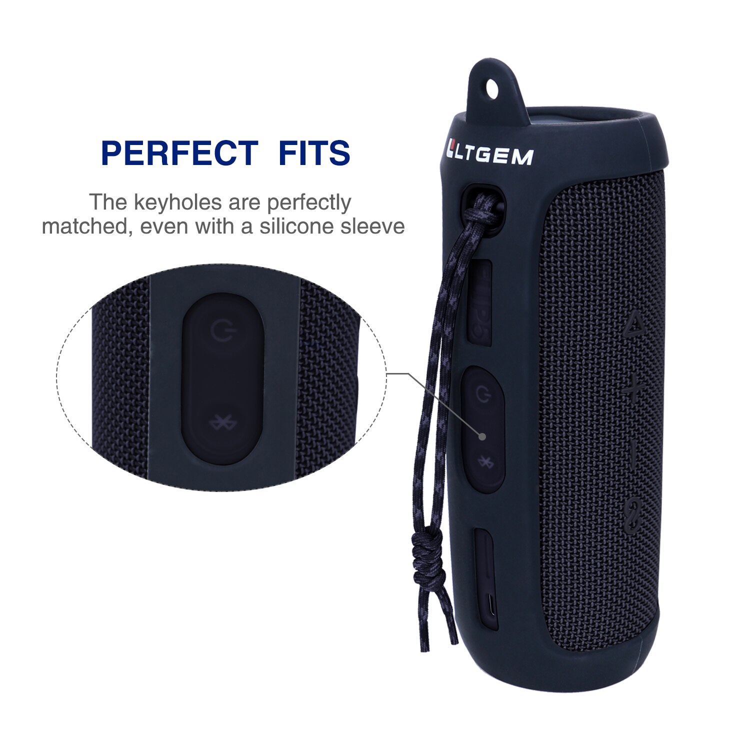 Silicone Case for JBL Flip 5 Waterproof Portable Bluetooth Speaker Silicone Case for JBL Flip 5 Waterproof Portable Bluetooth Speaker