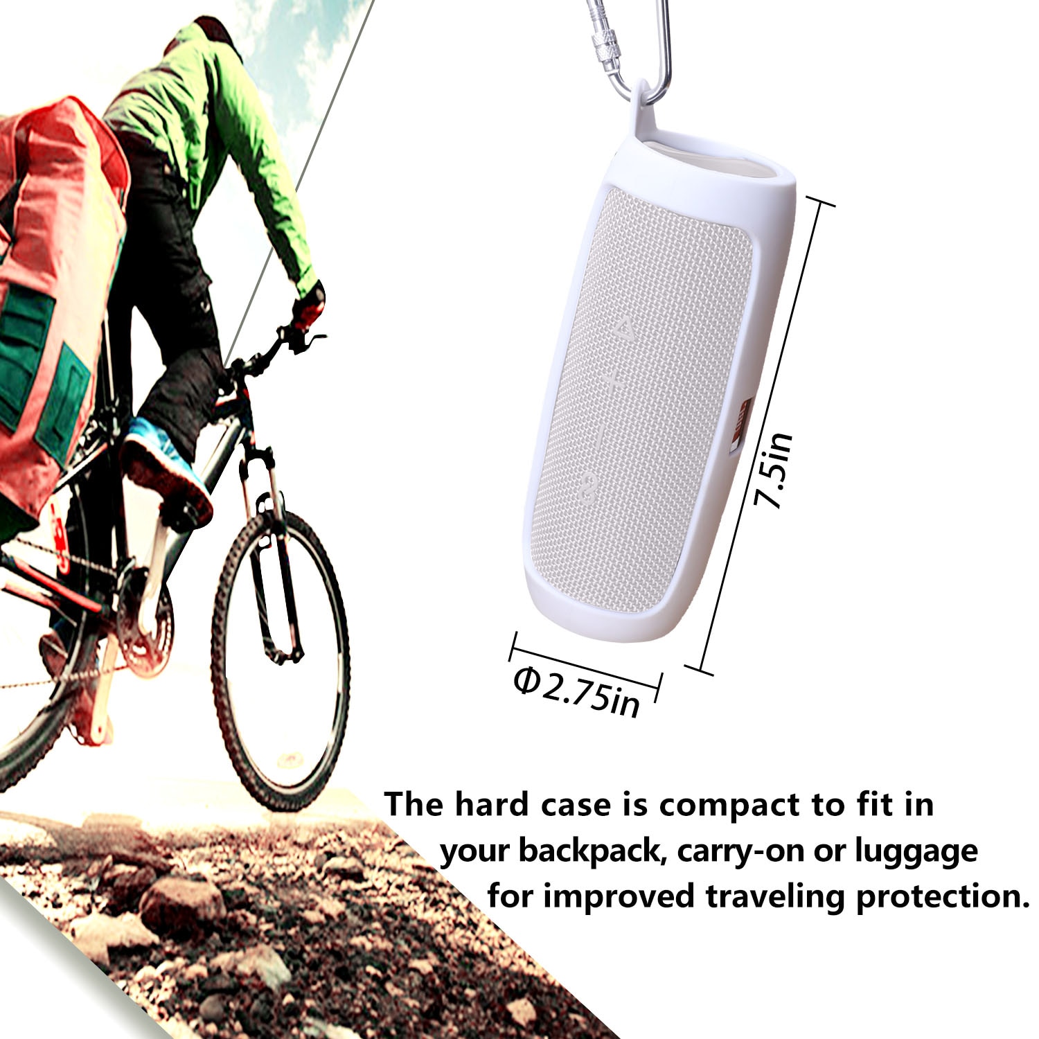 Silicone Case for JBL Flip 5 Waterproof Portable Bluetooth Speaker Silicone Case for JBL Flip 5 Waterproof Portable Bluetooth Speaker