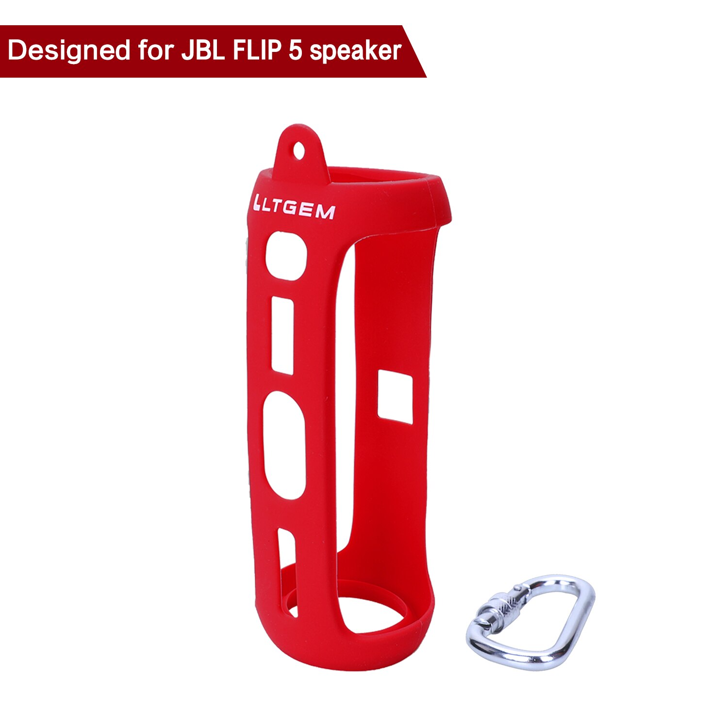 Silicone Case for JBL Flip 5 Waterproof Portable Bluetooth Speaker Silicone Case for JBL Flip 5 Waterproof Portable Bluetooth Speaker