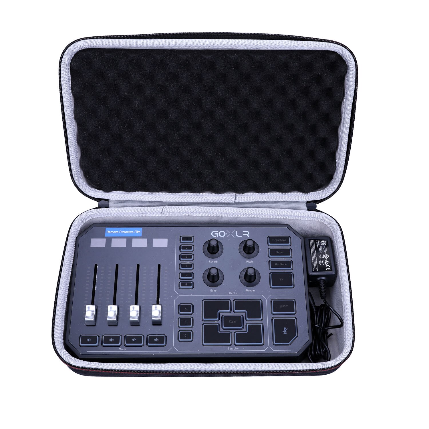 EVA Hard Case for GoXLR-Mixer,Sampler&Voice FX for Streamers EVA Hard Case for GoXLR-Mixer,Sampler&Voice FX for Streamers