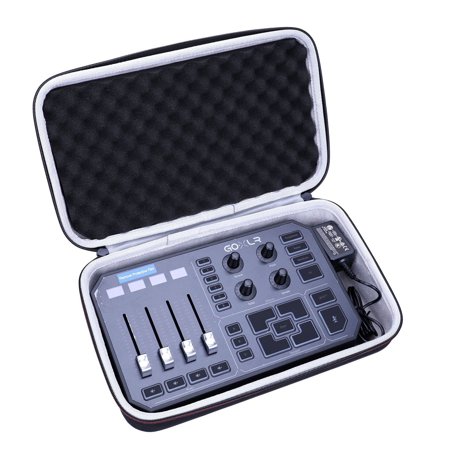 EVA Hard Case for GoXLR-Mixer,Sampler&Voice FX for Streamers EVA Hard Case for GoXLR-Mixer,Sampler&Voice FX for Streamers