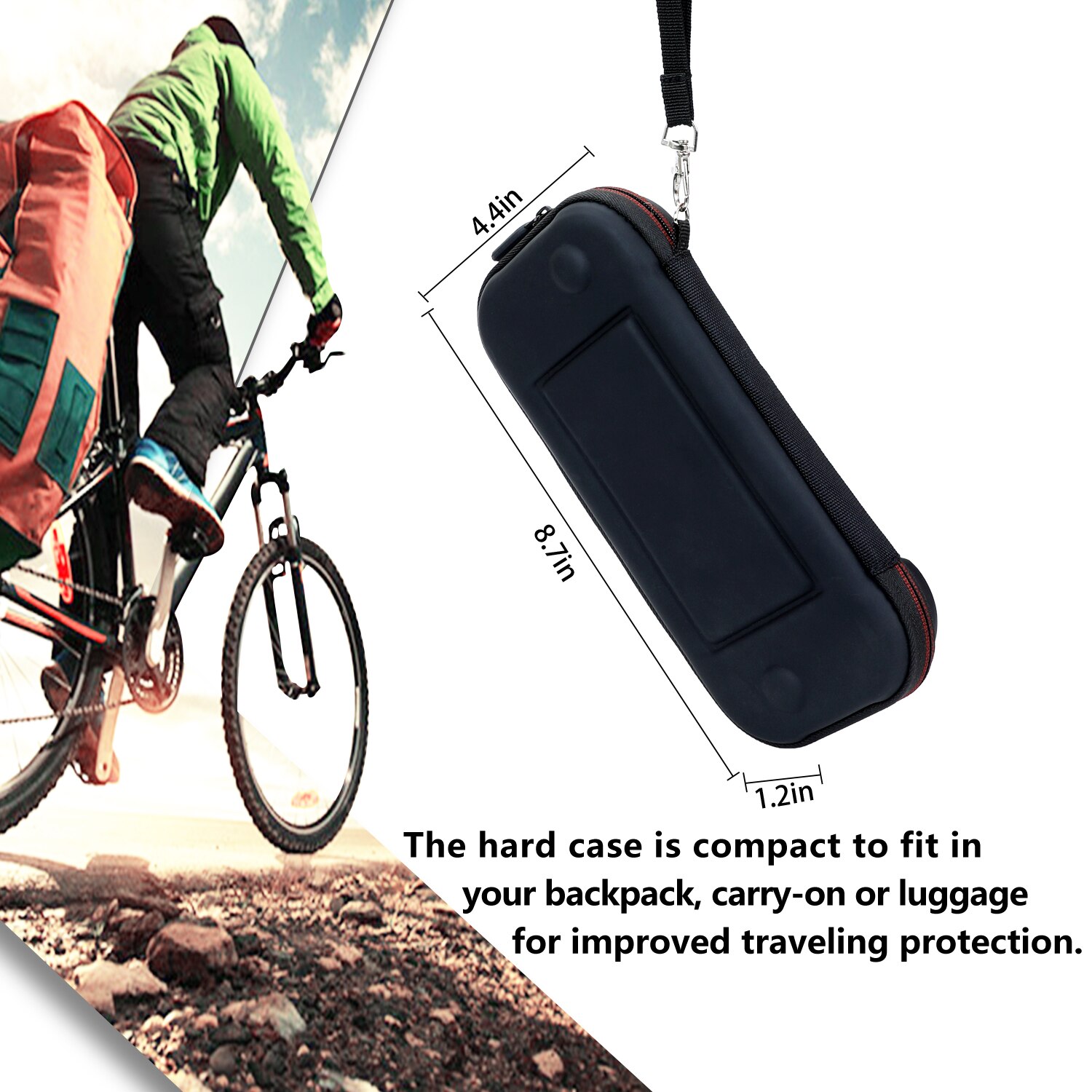 Waterproof EVA Hard Case for Nintendo Switch Lite-Gray Waterproof EVA Hard Case for Nintendo Switch Lite-Gray
