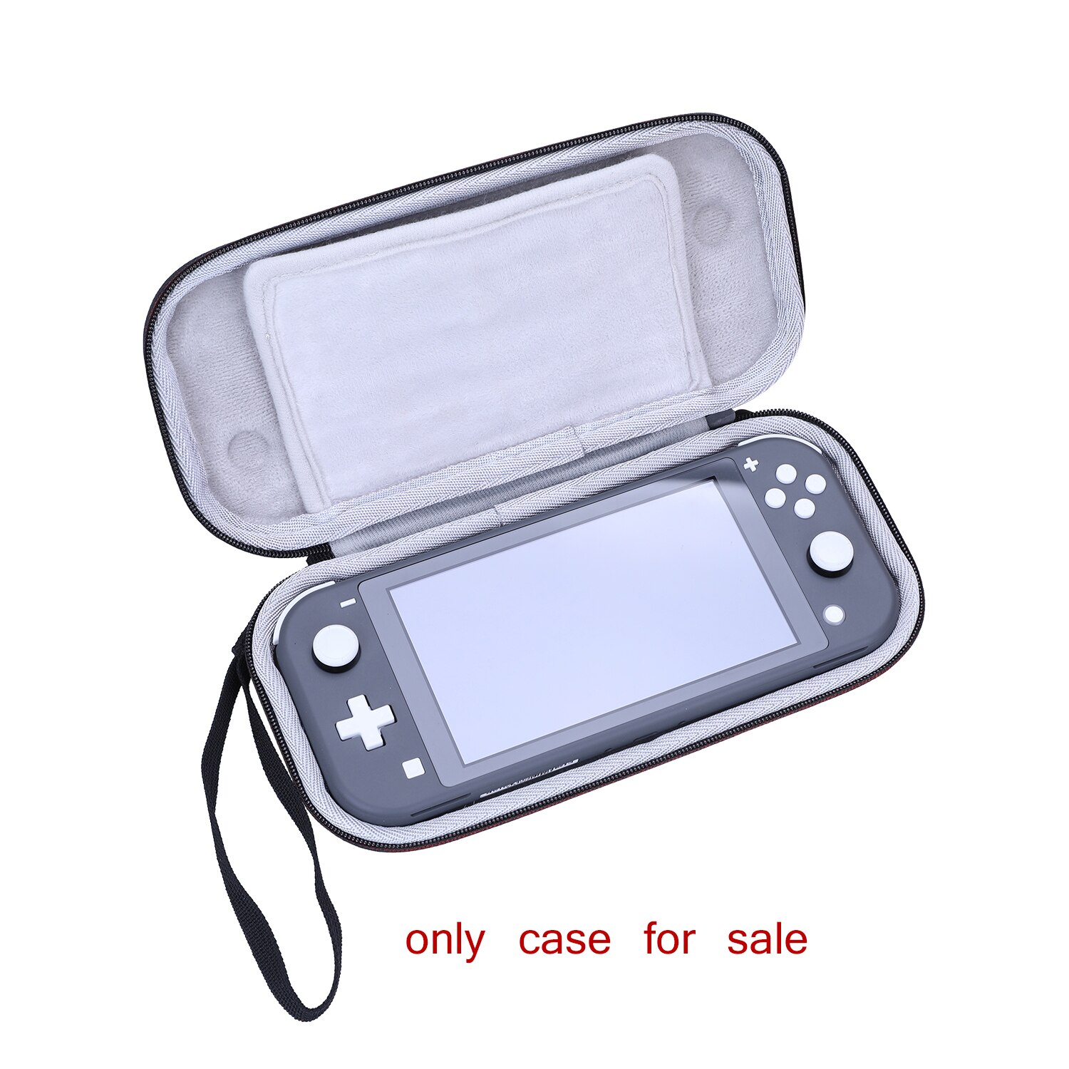 Waterproof EVA Hard Case for Nintendo Switch Lite-Gray Waterproof EVA Hard Case for Nintendo Switch Lite-Gray
