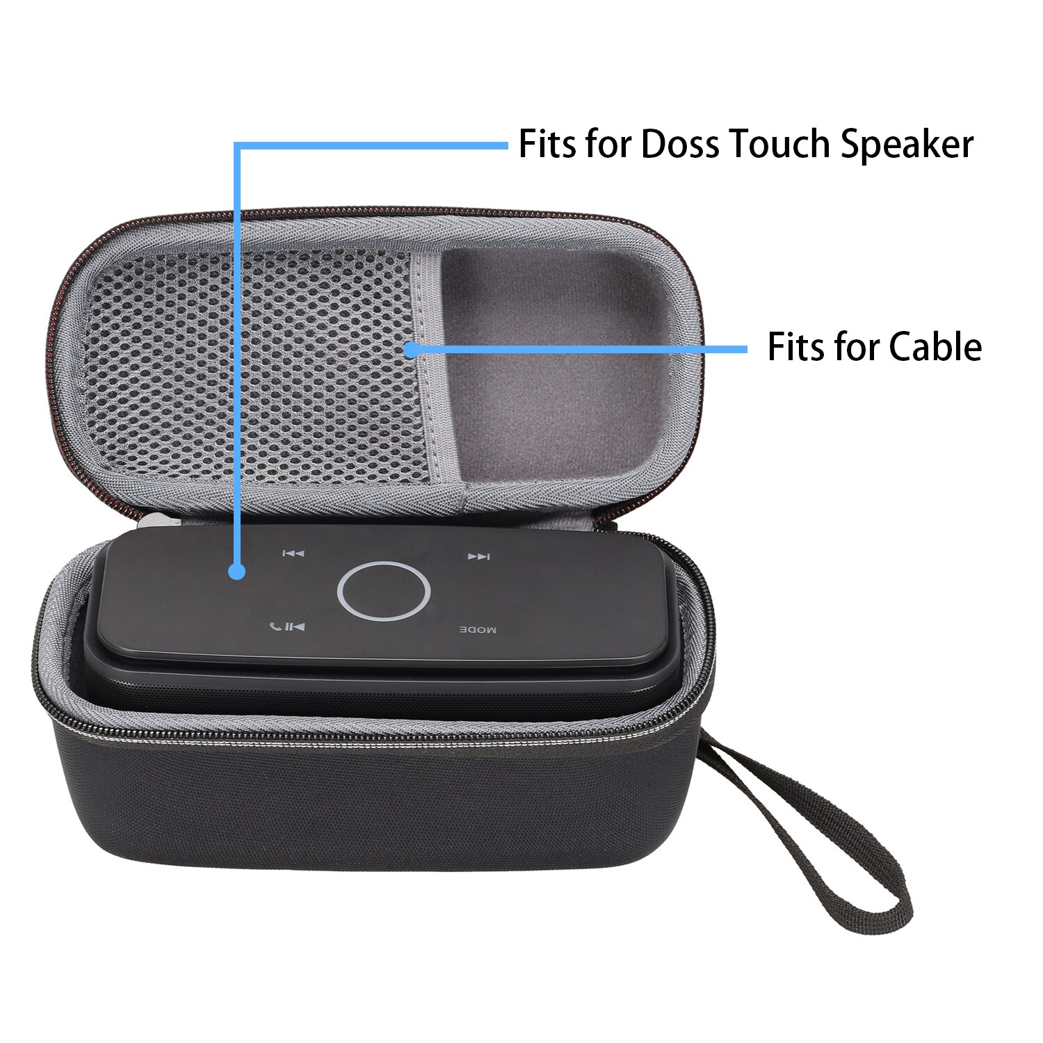XANAD Waterproof EVA Hard Case for Doss Touch Speaker XANAD Waterproof EVA Hard Case for Doss Touch Speaker