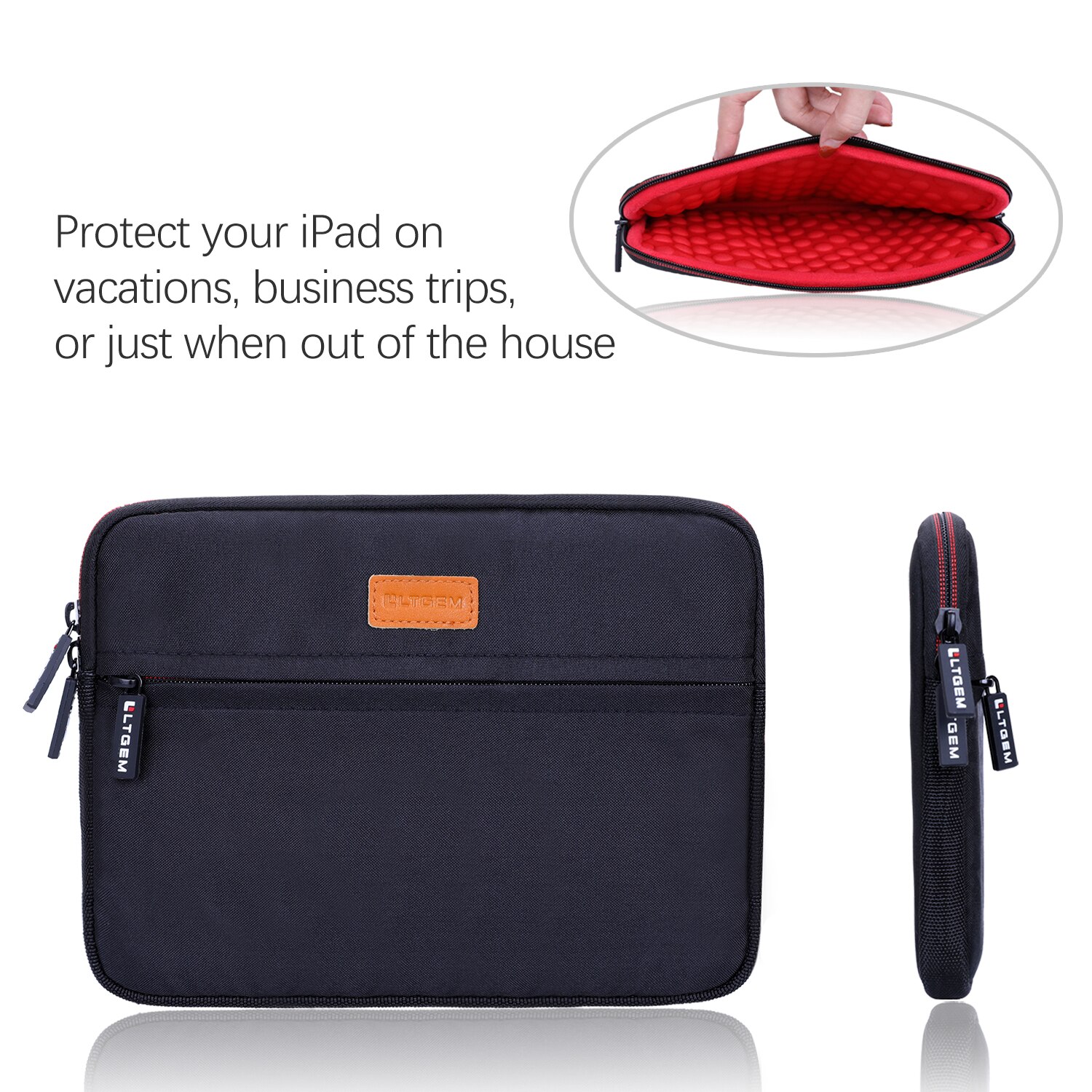 9.7 inch Shockproof Tablet Sleeve Bag Case For iPad 2018 2017 iPad Pro 9.7/ IPad air 1 2 Protective Travel Cover Pouch Bags 9.7 inch Shockproof Tablet Sleeve Bag Case For iPad 2018 2017 iPad Pro 9.7/ IPad air 1 2 Protective Travel Cover Pouch Bags