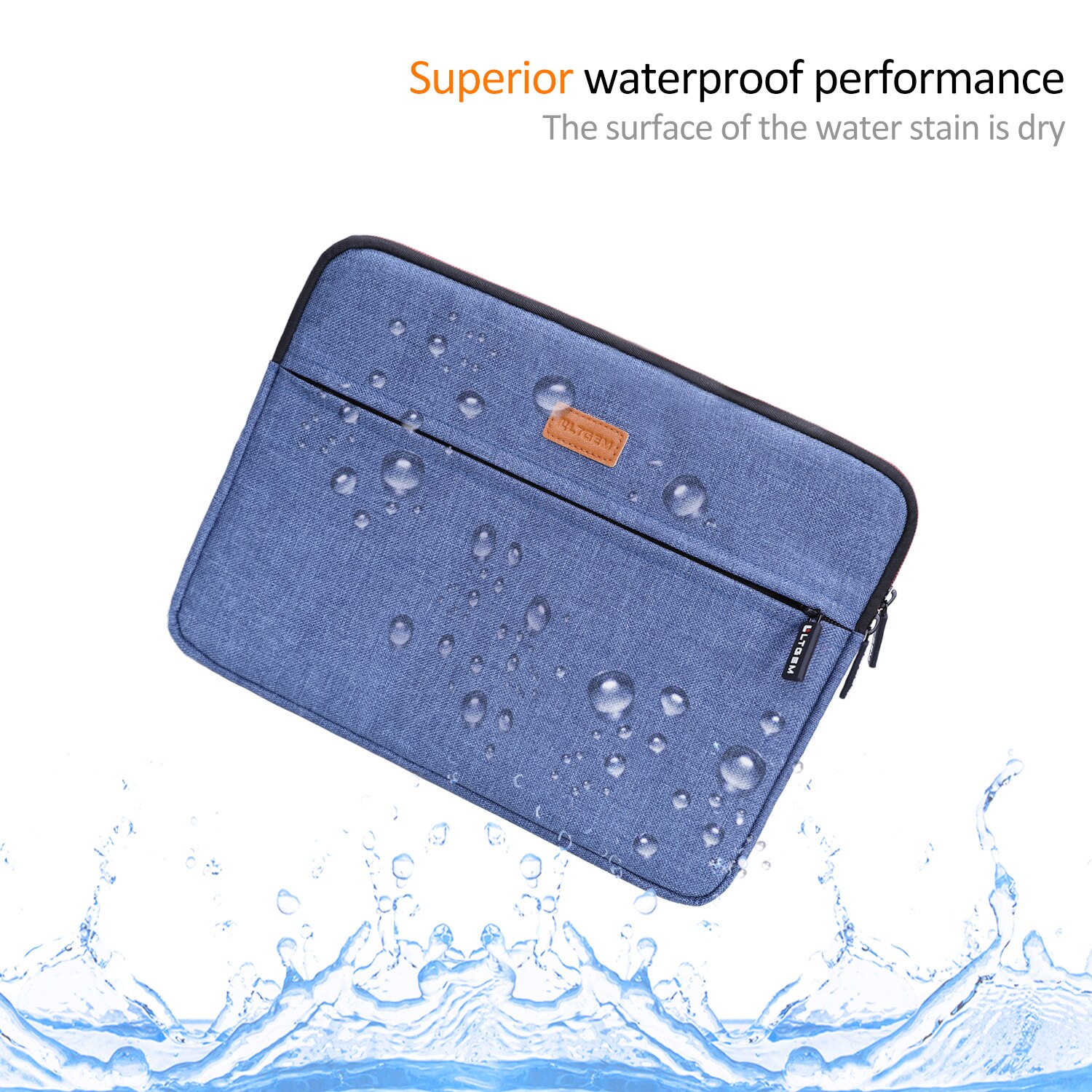 Waterproof Universal Laptop Protector Bag Cover Notebook Pouch For Macbook Air Pro 13.3 Inch Blue /Black Color Waterproof Universal Laptop Protector Bag Cover Notebook Pouch For Macbook Air Pro 13.3 Inch Blue /Black Color