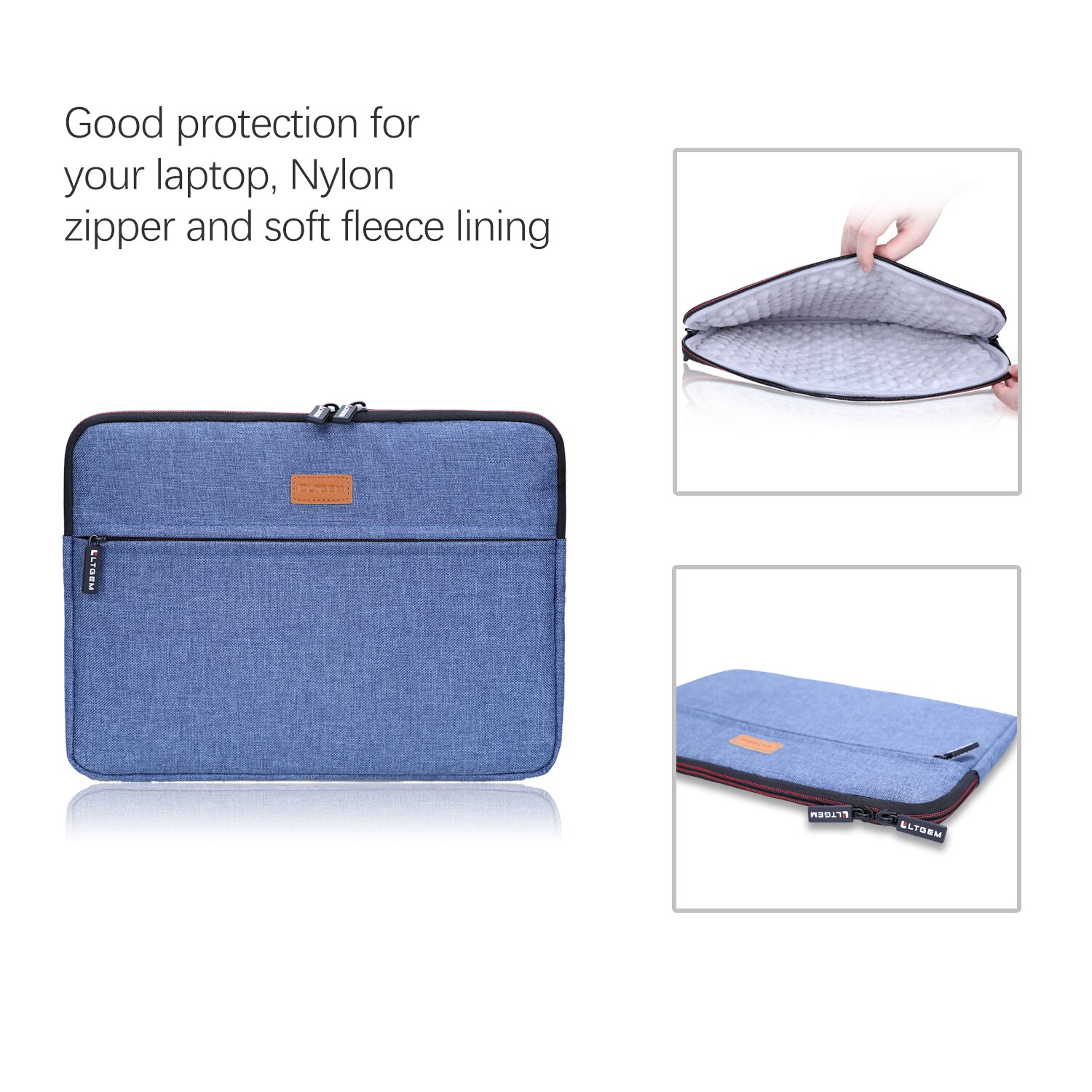 Waterproof Universal Laptop Protector Bag Cover Notebook Pouch For Macbook Air Pro 13.3 Inch Blue /Black Color Waterproof Universal Laptop Protector Bag Cover Notebook Pouch For Macbook Air Pro 13.3 Inch Blue /Black Color
