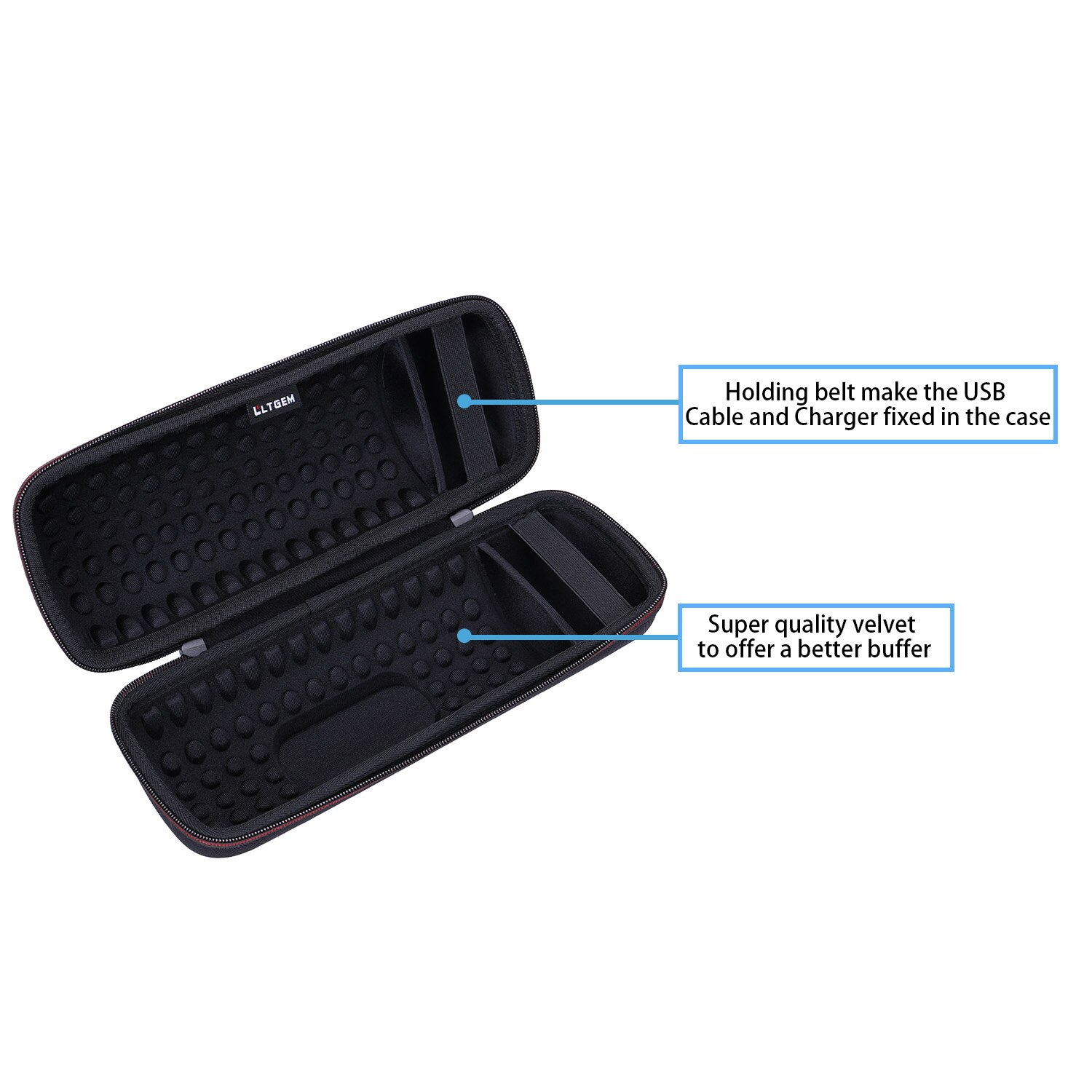 Black EVA Waterproof Carrying Hand Case For JBL Charge 4 Portable Wireless Bluetooth Speaker Black EVA Waterproof Carrying Hand Case For JBL Charge 4 Portable Wireless Bluetooth Speaker