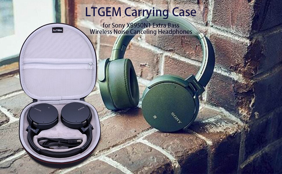 EVA Waterproof Shockproof Hard Case for Sony XB950N1 Extra Bass Wireless Noise Canceling Headphones EVA Waterproof Shockproof Hard Case for Sony XB950N1 Extra Bass Wireless Noise Canceling Headphones