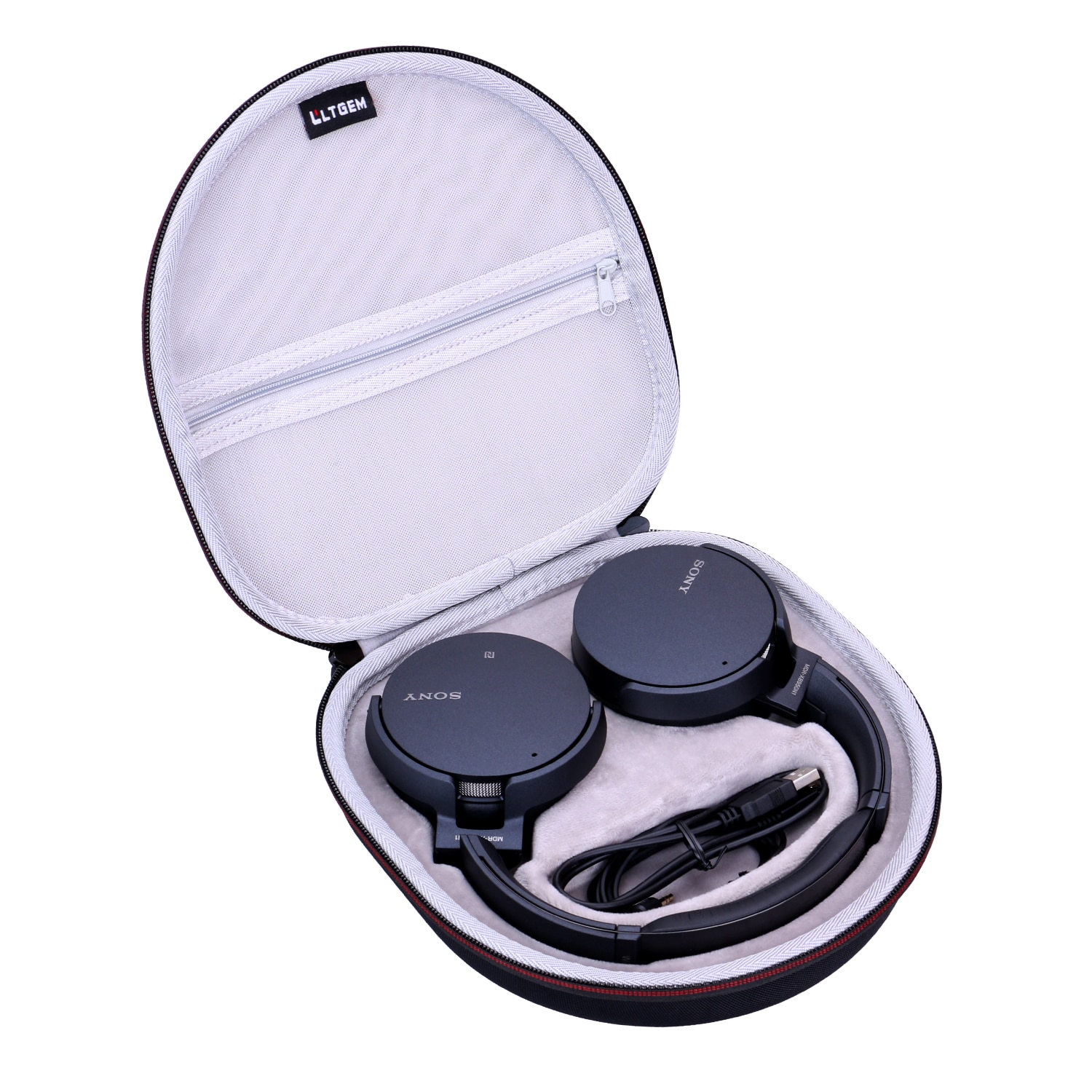 EVA Waterproof Shockproof Hard Case for Sony XB950N1 Extra Bass Wireless Noise Canceling Headphones EVA Waterproof Shockproof Hard Case for Sony XB950N1 Extra Bass Wireless Noise Canceling Headphones