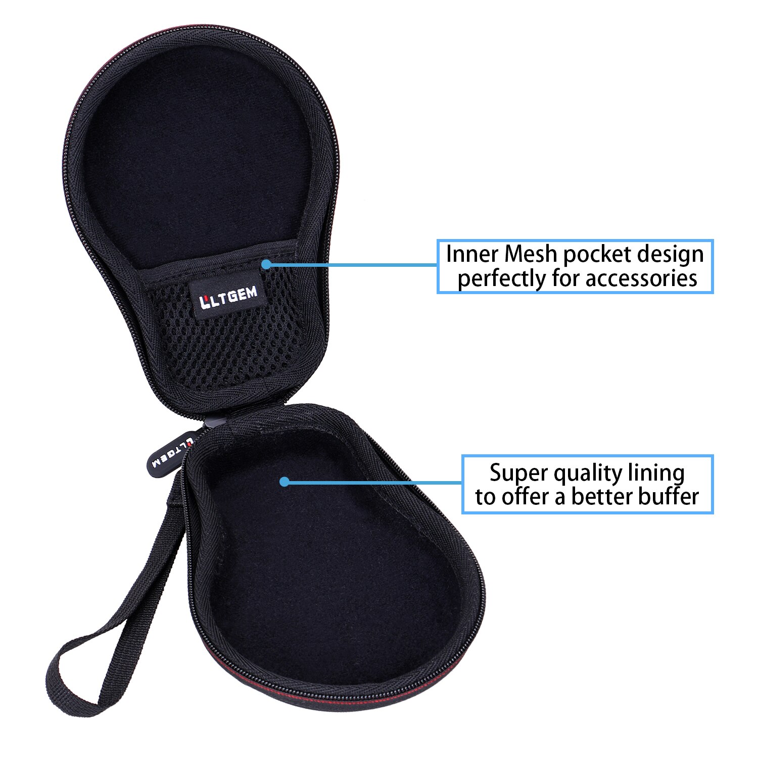 EVA Shockproof Waterproof Carrying Hard Case for JBL Clip 2 or JBL Clip 3 Waterproof Portable Bluetooth Speaker EVA Shockproof Waterproof Carrying Hard Case for JBL Clip 2 or JBL Clip 3 Waterproof Portable Bluetooth Speaker