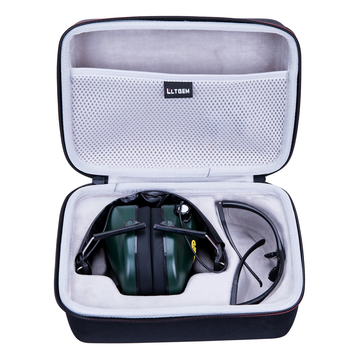 Carrying Hard Case for Caldwell E-Max Low Profile Electronic 23 NRR Hearing Protection Earmuffs With Shooting Glasses Carrying Hard Case for Caldwell E-Max Low Profile Electronic 23 NRR Hearing Protection Earmuffs With Shooting Glasses